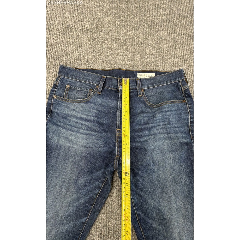 Cremieux Men's Premium Denim Slim Fit Dark Wash Blue Jeans Sz 34x30 - Picture 6 of 8
